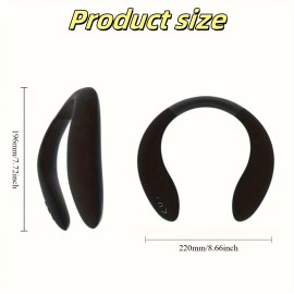 1pc Wireless Neckband Speaker, 3D Stereo Surround Sound, Hands-Free Calls, Upward-Facing Sound, Bass Boost, Lightweight, Type-C Charging, Ergonomic Design, Wireless Speaker, Long Play Time, for Home, Office, Sports, and Outdoors