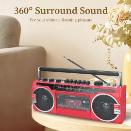 Wireless Speaker, 1000W Portable Wireless Speaker with Colorful Lights, Double Subwoofer Heavy Bass, FM Radio, MP3 Player, Loud Stereo Speakers for Home Outdoor Party Camping, Outdoor Music, Home Entertainment, Sleek Speaker, Modern Audio, Durable Build, Robust Construction, Bass Boost, Fm Radio Speaker, Wireless Speaker Strong Sound, Speaker Wireless Wireles, Subwoofer Speaker