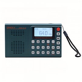 A Multi-Functional FM/AM/SW Radio with a 3W Full Band Speaker, a 3.5Mm Headset Interface, USB Charging, Compact Indoor Design, Wireless Connection, Wireless Transmission, Back-Mounted Holder Design, Suitable for Indoor, Outdoor And Emergency Use, Outdoor Enthusiasts, Camping, And Hiking