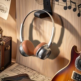 Vintage Design Headset CR-20, Lightweight and Retractable Design, Fashionable Earphones, First Choice for Gifts, Compatible with Mobile Phones, First Choice for Gaming and Watching Movies