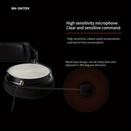 JR70-354 Over-Ear Headphones Hi-Fi Stereo Sound, Lightweight And Comfortable Protein Ear Pad Cover