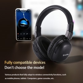 [Noise-Canceling Headphones] Classic Model Noise-Canceling Headphones - Dual Chip Technology, Lossless Sound, Dual Golden Plating Certification, Foldable/Wireless Design with Strong Anti-Interference Capability, Ensures Seamless Listening Even Outdoors
