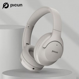 [Picun ANC Headphones] Picun Active Noise Cancelling Headphones | 100 Hours Playtime Wireless Over Ear Headphone for Travel, Home, Office with ENC