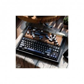 Hyekit PBT Keycaps - YMK Profile, Double Shot, 75% 172 Keys, Cherry Gateron MX Cool for Dark Night, Keyboard Upgrade, Typing Experience, Ergonomic Design, Sleek Keycap Set, Durable Keycaps, Precision Shot, Backlit Compatible, Mechanical Keyboards