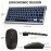 Portable Bluetooth Keyboard Mouse Combo 2.4G Support 3 Devices 7 Backlight Keyboard Mouse Rechargeable Slim Keyboard for Windows/Mac OS/Notebook, Portable Computing, Travel Keyboard, Compact Design, Lightweight Combo, Durable Build, Highperformance Gadget, Tech Enthusiasts, Students Laptop
