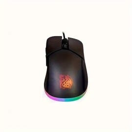 Dareu A960 Wired Gaming Mouse RGB Mouse Lightweight Design 65g Lightweight Mouse Black