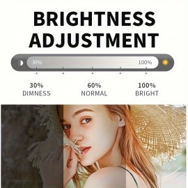 Phone Vlog Selfie Monitor Screen, Magnetic Stand for MagSafe, Rear Camera for Selfie Vlog, iPhone And Android Compatible, Wireless Connectivity