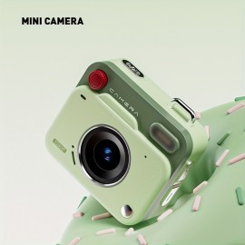New CCD Camera Retro Mini Small Digital Camera Campus Camera Photo And Video Recording HD Pixel Without/With 32G Memory Card Two Options - Multicolor - 1pc, Self-Portrait, Photo And Video Recording Support, The Perfect Gift For Family, Teachers And Those Who Will Cherish It