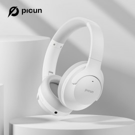 [Picun ANC Headphones] Picun Active Noise Cancelling Headphones | 100 Hours Playtime Wireless Over Ear Headphone for Travel, Home, Office with ENC