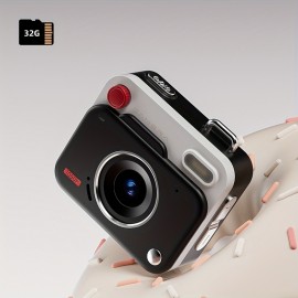 New CCD Camera Retro Mini Small Digital Camera Campus Camera Photo And Video Recording HD Pixel Without/With 32G Memory Card Two Options - Multicolor - 1pc, Self-Portrait, Photo And Video Recording Support, The Perfect Gift For Family, Teachers And Those Who Will Cherish It