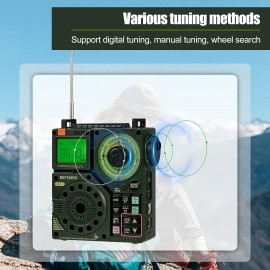 Portable Radio AM FM, Retekess TR112 Shortwave Radio Receiver, AIR VHF AM FM SW WB Multiband Radio Receiver