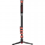 71 Aluminum Monopod Cobra 3 A180F Telescopic Video Monopod with Feet Compatible with Sony Canon Nikon DSLR Cameras